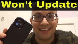 IOS 14 Won't Update-How To Fix It Easily