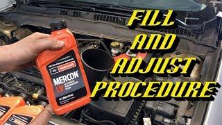 2013-2019 Ford Explorer Escape Fusion 6F35 Six Speed Transmission Fluid Change Procedure