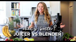 Juicer vs Blender  | Which is healthier and right for me?