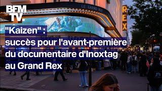 Succès pour l'avant-première du documentaire " d'Inoxtag au Grand Rex