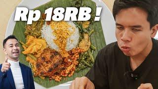 RAFFI AHMAD JUAL NASI PADANG CUMA Rp 18RB! JADI KULINER ARTIS TERENAK ? - SUARA KONSUMEN