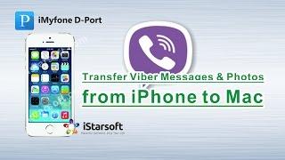 Transfer Viber Messages & Photos from iPhone to Mac