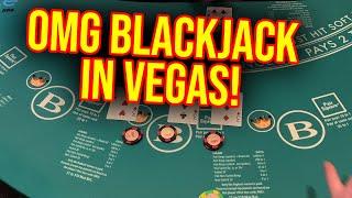 CRAZY BLACKJACK SESSION IN LAS VEGAS! #blackjack #allcasinoaction #casino