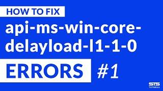 api-ms-win-core-delayload-l1-1-0.dll Missing Error | Windows | 2020 | Fix #1