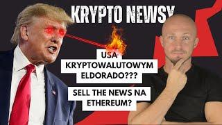 Kryptowaluty wiadomości! Czy USA staną się kryptowalutowym eldorado? Co dalej z Ethereum? #krypto