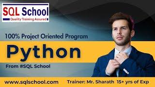 Best Python Training From SQL School I #python  #sqlschool  #education  #career