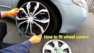 How to fit hubcap wheel covers and find the correct one - Cheap car mod you must do