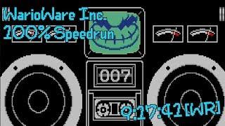 WarioWare Inc. 100% Speedrun in 9:17:41 [WR]