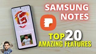 Samsung Notes : Top 20 Amazing Features | Best Notes Taking App