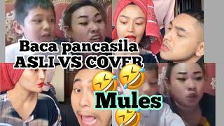 VIRAL  TANTE LALA DAN RAFA BACA PANCASILA  ASLI VS COVER   ASLI NGAKAK PERUT SAMPAI MULES