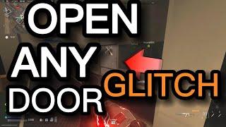 (NEW) DMZ - NEW UNLOCK DOOR GLITCH! (BYPASS LOCKED DOORS USING THIS GLITCH) DMZ/MW2/WARZONE GLITCHES