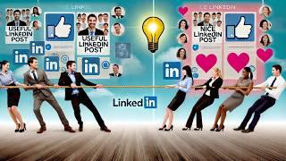 Kevin D. Turner and Teddy Burriss discuss Nice vs Useful Posts on LinkedIn