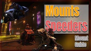 SWTOR - How to get a Speeder / Mount | 2023