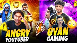 Angry Youtuber vs Gyan Gaming & Raistar  Abused His Teammates After Loosing a Game AWM KING 