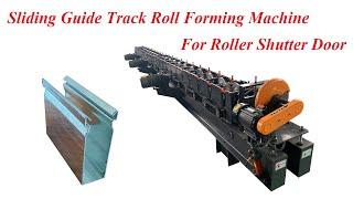 Sliding Guide Track Roll Forming Machine For Roller Shutter Door