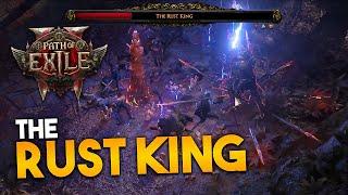 Path of Exile 2's Third Boss: THE RUST KING - PoE 2 Boss Showcase - NEW WASD Ranger Gameplay