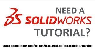 FREE ONLINE SOLIDWORKS TUTORIAL