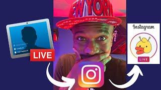 Instagram Live with Yellow Duck using ECamm Live (Mac Software)