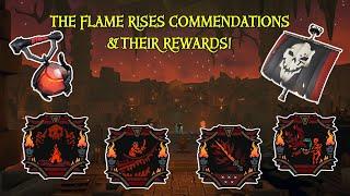 ALL NEW 'THE FLAME RISES' COMMENDATIONS & REWARDS! - Sea Of Thieves