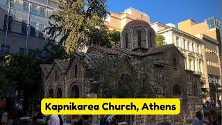 Kapnikarea Church: One of the Oldest Byzantine Churches in Athens (Παναγία Καπνικαρέα)