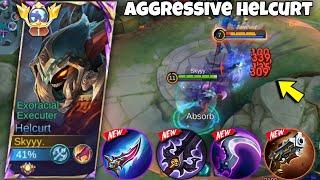 HELCURT PERFECT & AGGRESSIVE GAMEPLAY ( BEST BUILD 2024 ) MLBB