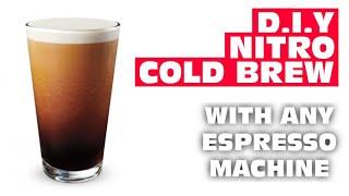 D.I.Y Aerocano With Any Espresso Machine | Nitro Cold Brew
