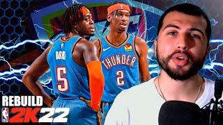 NBA 2K22 - Rebuild do OKLAHOMA CITY THUNDER