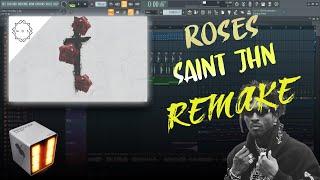 SAINt JHN - Roses FLP Free FL Studio 20 + Acapella