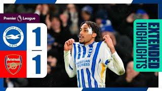 João Pedro PENALTY GOAL | Brighton vs Arsenal 1-1 Highlights | Premier League 2024/25