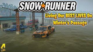 SnowRunner: Living Our BEST LIVES On Winter's Passage | Top Gear Ep. #146