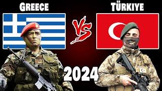 Greece vs Türkiye Military Power Comparison 2024 | Who is More Powerful?