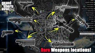 GTA 5 - All Secret and Rare Weapon Locations (Laser Gun, Up-n-Atomizer & more)