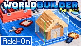 WORLD BUILDER ADDON: Minecraft Bedrock World Edit in-depth review!