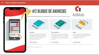 GANAR DINERO CON APPS - Que es ADMOB y como funciona #2 - crear bloques de anuncios paso a paso!!