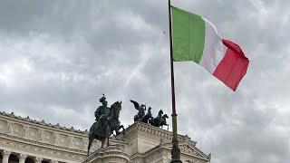 rainy day in Rome