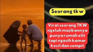 viral seorang TKW ngeluh majikan punya rumah elit tapi ngasih kamar kecil dan sempit