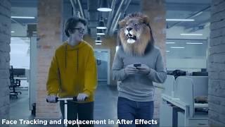 Face tracking and Replacement in after effects