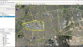 How to use polygons and folders in Google Earth