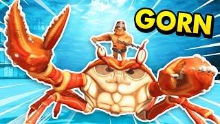 THE NEW CRAB GLADIATOR CHAMPION IN GORN VR (GORN Gladiator Simulator Funny Gameplay)