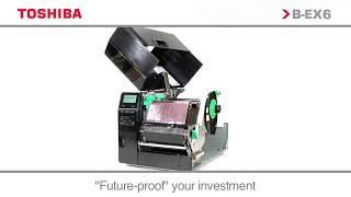 Toshiba Industrial Barcode Printer - B-EX6 - Product video