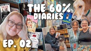 TRYING TO BREAK EVEN WITH HOLIDAY BOOK PURCHASES!! ️ | The 60% Diaries Ep 2 | Literary Diversions