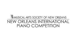 The 29th New Orleans International Piano Competition. - Final Round