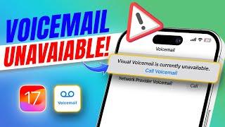 How to Fix Visual Voicemail Is Currently Unavailable Error on iPhone | Visual Voicemail Not Working