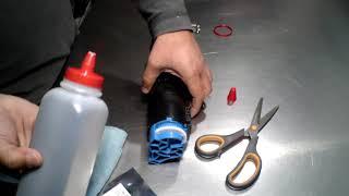 How to refill  reset Okidata toner cartridge 45807101 , 45807110