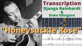 Django Reinhardt & Duke Ellington - Honeysuckle Rose - Gill&Jazz Transcription