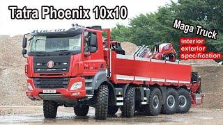 Maga Truck Tatra phoenix 10x10 interior, exterior, specification | trucking | s7 e64