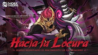 Hacia la Locura | Tráiler Animado de Hanzo Renovado | Mobile Legends: Bang Bang