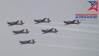 Singapore Airshow 2022 - TNI-AU Jupiter Aerobatic Team