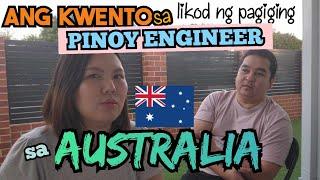 Interviewing PINOY ENGINEER in AUSTRALIA | Tara Usap tayo!