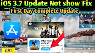 How To Update Pubg 3.7 In IOS | Pubg 3.7 Update Not Showing In App Store | Pubg 3.7 Update IOS